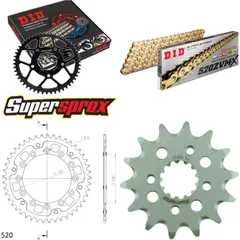 Chain Kit Stealth gold for: HONDA XR600 R [DE] 91-00 14-45-110 DID520ZVM-X(G&G) rivet