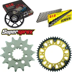 Chain Kit Stealth gold for: HONDA XR600 R [FR] 91-00 14-48-110 DID520VX3 Clip