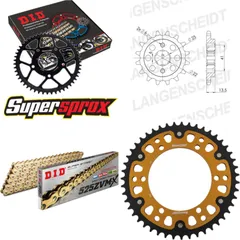 Chain Kit Stealth gold for: HONDA XL600 V Transalp 87-88 15-47-118 DID525ZVM-X(G&G) endless