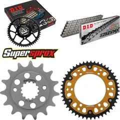 Chain Kit Stealth gold for: HONDA XL600 V Transalp 89-99 15-47-118 DID525ZVM-X endless