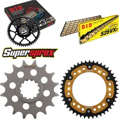 Chain Kit Stealth gold for: HONDA CBR600 F 01-10 16-44-108 DID525VX3(G&B) endless