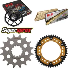 Chain Kit Stealth gold for: HONDA CBR600 F 01-10 16-44-108 DID525ZVM-X(G&G) rivet