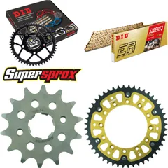 Chain Kit Stealth gold for: HONDA XR500 R 81-86/XR600 R 14-48-110 DID520ERT2(G&G) Clip