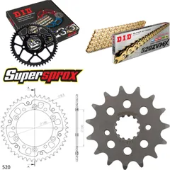 Chain Kit Stealth gold for: HONDA NX650 Dominator 89-90 15-45-108 DID520ZVM-X(G&G) endless