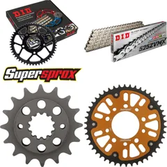 Chain Kit Stealth gold for: HONDA XRV750 Africa Twin 90-92 16-46-124 DID525ZVM-X(S&S) endless
