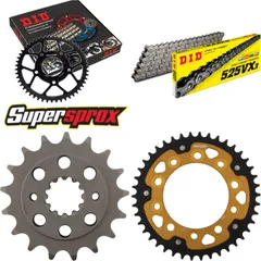 Chain Kit Stealth gold for: HONDA VT750 DC1 Black Widow 17-42-122 DID525VX3 rivet