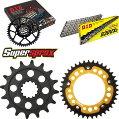 Chain Kit Stealth gold for: HONDA NC700 SD 12-15/NC700 X 16-39-112 DID520VX3 endless