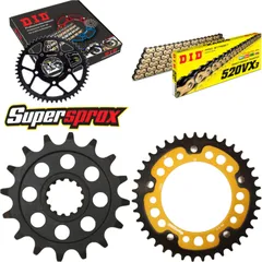 Chain Kit Stealth gold for: HONDA NC700 SD 12-15/NC700 X 16-39-112 DID520VX3(G&B) endless