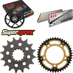 Chain Kit Stealth gold for: HONDA CB900 Hornet /S 02-06 16-43-114 DID530ZVM-X(S&S) endless