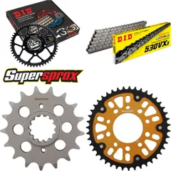 Chain Kit Stealth gold for: HONDA VF1000 F Interceptor 8 17-43-110 DID530VX3 endless
