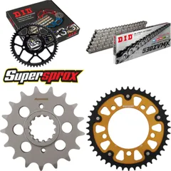 Chain Kit Stealth gold for: HONDA CBR1100 XX Blackbird, 17-44-110 DID530ZVM-X endless