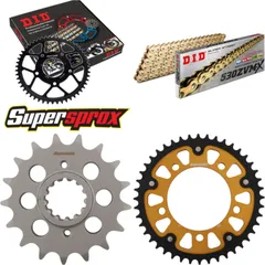 Chain Kit Stealth gold for: HONDA CBR1100 XX Blackbird, 17-44-110 DID530ZVM-X(G&G) endless
