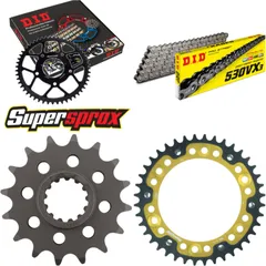 Chain Kit Stealth gold for: HONDA VTR1000 SP1 /SP2 02-06 16-40-106 DID530VX3 rivet