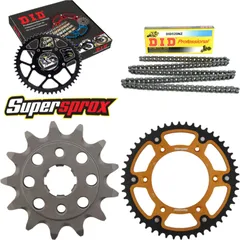Kettensatz Stealth gold HM CRF230 Easy 04-06 13-50-110 DID520NZ Clip