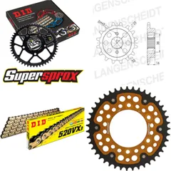 Chain Kit Stealth gold for: DUCATI 600 Monster /Dark 95-99 14-43-102 DID520VX3(G&B) endless
