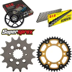 Chain Kit Stealth gold for: DUCATI 750 Monster /Dark 98- 15-41-100 DID520VX3 rivet