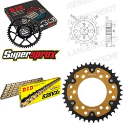Chain Kit Stealth gold for: DUCATI 750 SS 99-01 14-40-100 DID520VX3(G&B) rivet