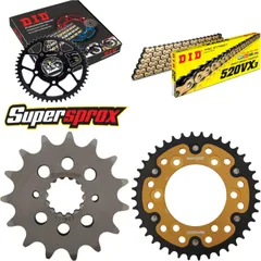 Chain Kit Stealth gold for: DUCATI 900 SS Supersport 98-98 15-40-096 DID520VX3(G&B) endless