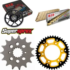 Chain Kit Stealth gold for: DUCATI Sport Touring ST2 97- 15-42-102 DID525ZVM-X(G&G) rivet