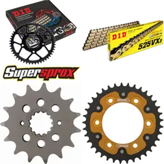 Chain Kit Stealth gold for: DUCATI 916 Monster S4 01-03 15-37-100 DID525VX3(G&B) endless