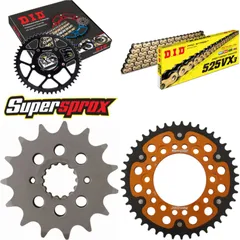 Chain Kit Stealth gold for: DUCATI Sport Touring ST4 99-03 15-43-102 DID525VX3(G&B) endless