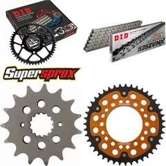 Kettensatz Stealth gold für: DUCATI Sport Touring ST4 99-03 15-43-102 DID525ZVM-X Endlos