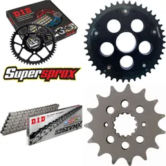 Chain Kit Stealth Edge black for: DUCATI 848 08-14 15-39-098 DID525ZVM-X endless