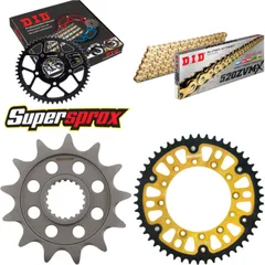 Chain Kit Stealth gold for: YAMAHA WR250 F 01-04/WR250 F 13-50-114 DID520ZVM-X(G&G) endless