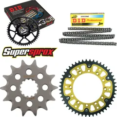 Chain Kit Stealth gold for: YAMAHA YZ426 F 00-02 14-48-114 DID520NZ Clip