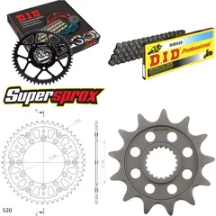 Chain Kit Stealth gold for: YAMAHA YZ250 F 05-09 13-49-114 DID520 Clip