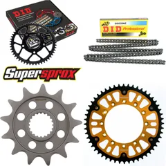 Chain Kit Stealth gold for: YAMAHA WR250 F 05-06 13-52-116 DID520NZ Clip