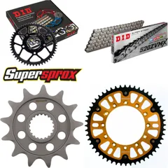 Chain Kit Stealth gold for: YAMAHA WR250 F 05-06 13-52-116 DID520ZVM-X endless