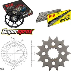 Chain Kit Stealth gold for: YAMAHA YZF R3 350 14- 14-43-112 DID520VX3 endless