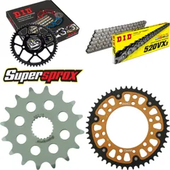 Chain Kit Stealth gold for: YAMAHA XJ600 N 93-08/XJ600 S 16-48-110 DID520VX3 endless