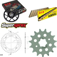 Chain Kit Stealth gold for: YAMAHA XT600 83-86/XT600 Z T 15-40-102 DID520VX3(G&B) rivet