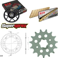 Chain Kit Stealth gold for: YAMAHA XT600 83-86/XT600 Z T 15-40-102 DID520ZVM-X(G&G) endless