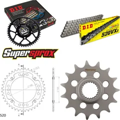 Chain Kit Stealth gold for: YAMAHA XT600 27-PS 87-89 15-40-102 DID520VX3 Clip