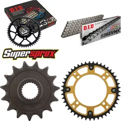 Chain Kit Stealth gold for: YAMAHA XT600 E 97-03 15-45-106 DID520ZVM-X endless