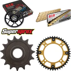 Chain Kit Stealth gold for: YAMAHA XT600 E 97-03 15-45-106 DID520ZVM-X(G&G) rivet
