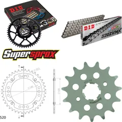 Chain Kit Stealth gold for: YAMAHA XT600 Z Tenere 86-86 15-40-102 DID520ZVM-X endless