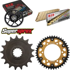 Chain Kit Stealth gold for: YAMAHA YZF750 R7 99-00 17-43-118 DID530ZVM-X(G&G) rivet