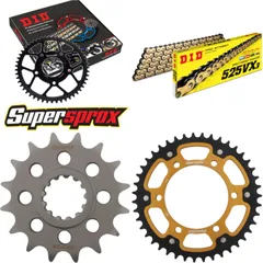 Chain Kit Stealth gold for: YAMAHA MT-10 /ABS 16- 16-43-114 DID525VX3(G&B) endless