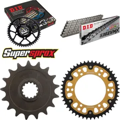 Chain Kit Stealth gold for: YAMAHA FZR1000 Exup >530< 89 17-47-110 DID530ZVM-X endless