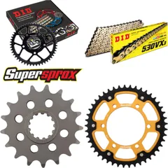 Chain Kit Stealth gold for: YAMAHA FZ1 /Fazer N/NA 06-15 17-45-122 DID530VX3(G&B) rivet