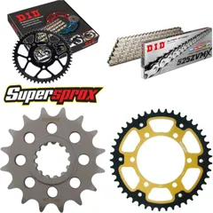 Chain Kit Stealth gold for: YAMAHA MT-09 /ABS 13-15/MT-0 16-45-110 DID525ZVM-X(S&S) endless