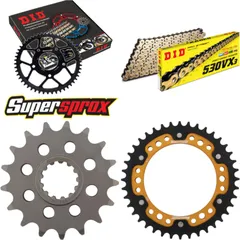 Chain Kit Stealth gold for: YAMAHA FJ1200 86-90 17-40-110 DID530VX3(G&B) endless