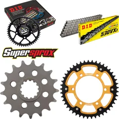 Chain Kit Stealth gold for: YAMAHA YZF1000 R1 04-05 17-45-116 DID530VX3 rivet