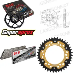 Chain Kit Stealth gold for: YAMAHA XJR1300 04-06 18-39-112 DID530ZVM-X rivet