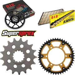 Chain Kit Stealth gold for: YAMAHA YZF1000 R1 09-14 17-47-120 DID530VX3(G&B) rivet
