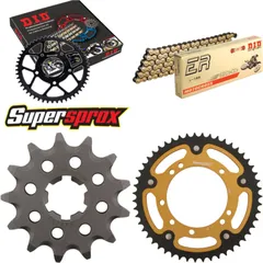 Chain Kit Stealth gold for: KAWASAKI KX85 19``/16`` >4 13-51-130 DID420NZ3(G&B) Clip